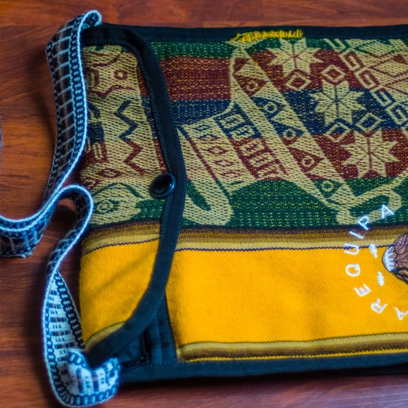 100% Alpaca Yarn Peruvian Tote Bag - Picture 3 of 8